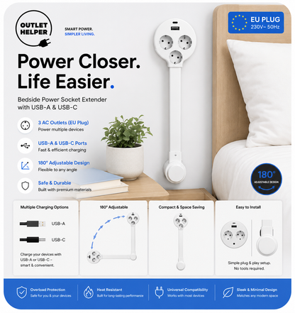 Adjustable Outlet Helper